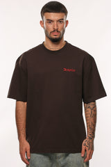 HEAVY OVERSIZE PRAY T-SHIRT WASHED BLACK