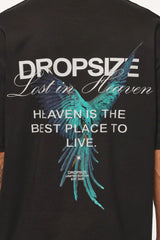 HEAVY OVERSIZE BEST PLACE T-SHIRT BLACK