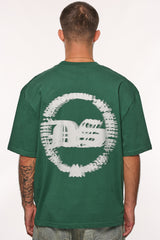 HEAVY OVERSIZE LOGO CIRCLE T-SHIRT