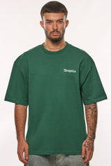 HEAVY OVERSIZE LOGO CIRCLE T-SHIRT