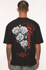 HEAVY PLACE TO LIVE T-SHIRT BLACK