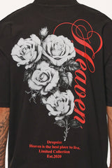 HEAVY PLACE TO LIVE T-SHIRT BLACK