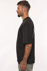 HEAVY RISE AND SHINE T-SHIRT BLACK