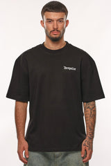 HEAVY OVERSIZE RISE ABOVE THE REST T-SHIRT BLACK