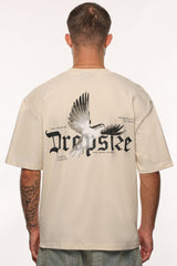 HEAVY OVERSIZE RISE ABOVE THE REST T-SHIRT COCONUT MILK