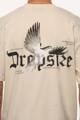 HEAVY OVERSIZE RISE ABOVE THE REST T-SHIRT COCONUT MILK