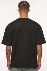 HEAVY OVERSIZE T-SHIRT BLACK/NEON