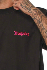 HEAVY OVERSIZE T-SHIRT BLACK/NEON