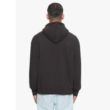 SUPER HEAVY RIB ZIPPER WASHED BLACK