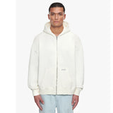 SUPER HEAVY RIB ZIPPER CREAM WHITE