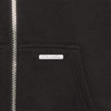 SUPER HEAVY RIB ZIPPER BLACK