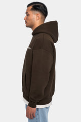 HEAVY OVERSIZE GOT RICH HOODIE CHOCOLATE