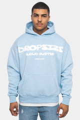 HEAVY OVERSIZE CLOUD BUSTER HOODIE BABY BLUE