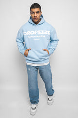 HEAVY OVERSIZE CLOUD BUSTER HOODIE BABY BLUE