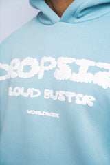 HEAVY OVERSIZE CLOUD BUSTER HOODIE BABY BLUE