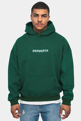 HEAVY OVERSIZE CRIME HOODIE GREEN