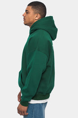 HEAVY OVERSIZE CRIME HOODIE GREEN