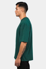 HEAVY OVERSIZE HD PRINT T-SHIRT GREEN