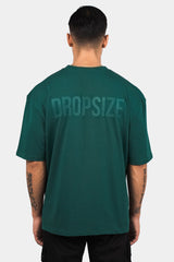 HEAVY OVERSIZE HD PRINT T-SHIRT GREEN