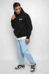 HEAVY BUTTON PANT BABY BLUE