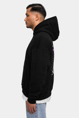 HEAVY OVERSIZE CRIMEMOON HOODIE BLACK
