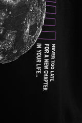 HEAVY OVERSIZE CRIMEMOON HOODIE BLACK