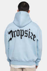 HEAVY OVERSIZE BACKPRINT HOODIE BABY BLUE