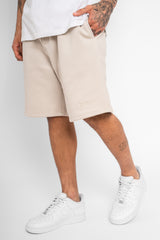 HEAVY SWEAT EMBO SHORT MOON BEAM