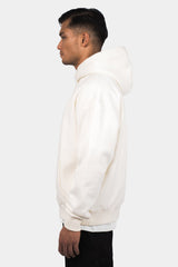 HEAVY OVERSIZE HD PRINT HOODIE CREAM WHITE