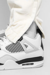 VELOURS PANT CREAM WHITE