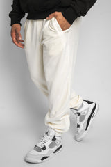 VELOURS PANT CREAM WHITE