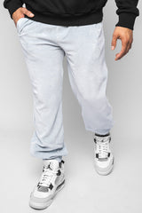 VELOURS PANT WASHED BABY BLUE