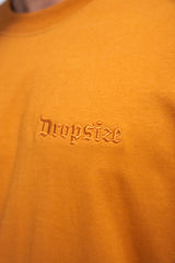 HEAVY OVERSIZE EMBO T-SHIRT PUMPKIN SPICE