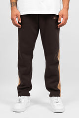 SWEAT JOGGER CHOCLATE BROWN / SAND