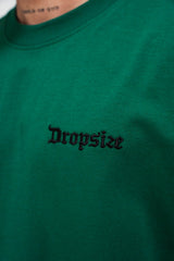 HEAVY OVERSIZE EMBO T-SHIRT GREEN