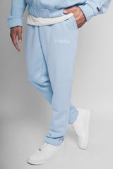 LOGO SWEAT PANTS BABY BLUE
