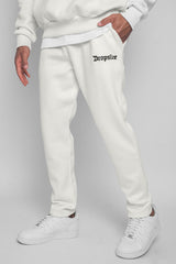 LOGO SWEAT PANT CREAM WHITE
