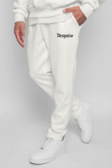 LOGO SWEAT PANT CREAM WHITE