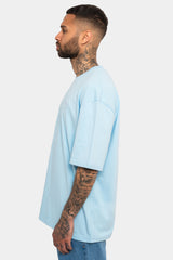 HEAVY QUATTRO T-SHIRT BABY BLUE