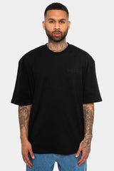 HEAVY OVERSIZE WHITE DOVE 2.0 T-SHIRT BLACK