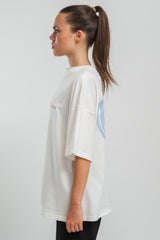 HEAVY BROKEN HEART T-SHIRT CREAM WHITE