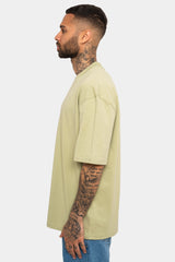 HEAVY HD FRONT LOGO T-SHIRT PISTACHIO