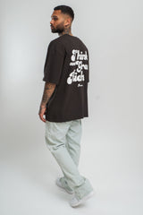 HEAVY GROW RICH T-SHIRT WASHED BLACK