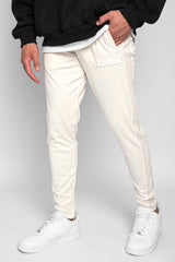TRACK PANTS CREAM WHITE