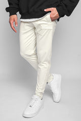 TRACK PANTS CREAM WHITE