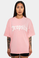 HEAVY BIG LOGO T-SHIRT PINK