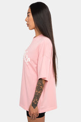 HEAVY BIG LOGO T-SHIRT PINK