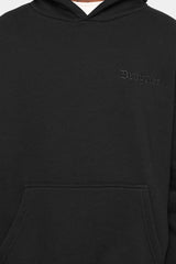 HEAVY OVERSIZE WHITE DOVE 2.0 HOODIE BLACK