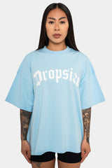 HEAVY BIG LOGO T-SHIRT BABY BLUE