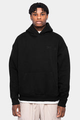 HEAVY OVERSIZE SCORPION DESIGN HOODIE BLACK